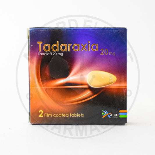 تاداراكسيا 20 ملغ 2 قرص