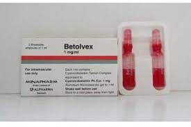 BETOLVEX 1 MG/ ML I.M 2 AMP 1 ML