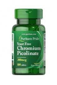 PURITANS PRIDE CHROMIUM PICOLINATE100TAB