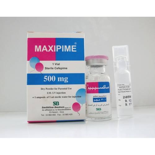 MAXIPIME 500 GM 1 VIAL