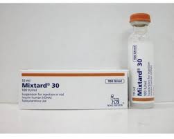 MIXTARD 30 H M 100 IU 1VIAL 10 ML