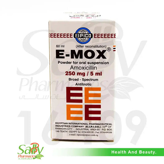 E - MOX 125 MG / 5 ML SUSP 60 ML