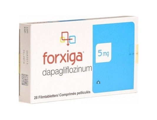 FORXIGA 5 MG 28 TAB