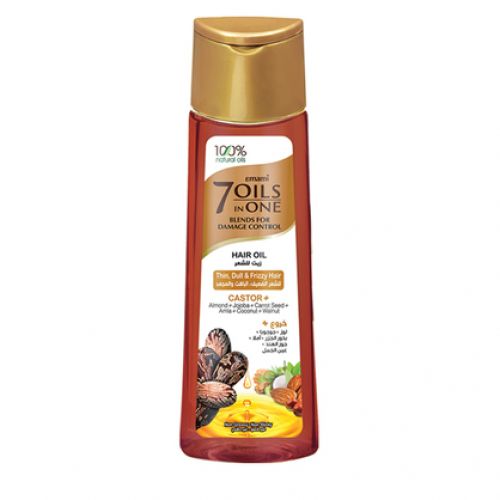 EMAMI 7 OILS IN ONE (CASTOR) 200ML زيت خروع