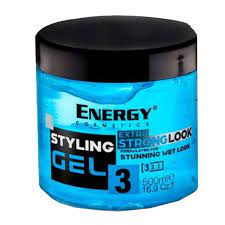 ENERGY EX.STRONG LOOK STYLING GEL (3) 250ML ازرق