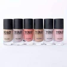 مجموعة طلاء أظافر يولو إصدار محدود (لون بيج) 6 قطع
