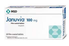 JANUVIA 100 MG 28 TAB