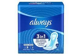 ALWAYS MAXI THICH EXTRA LONG 7PC ليلي (1326)