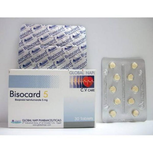 BISOCARD 5 MG 30 TAB