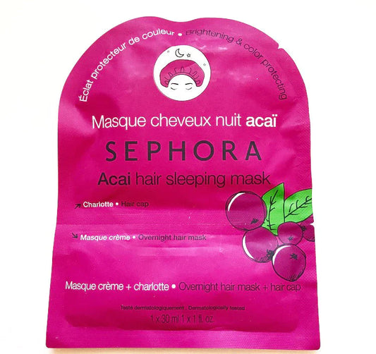 SEPHORA HAIR SLEEPING MASK HAIR CAP (ACAI) 30ML