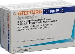 ATECTURA BREEZHALER 150/80MCG 30 INH.CAPS.+INHA