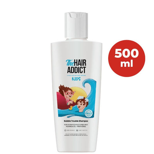 THE HAIR ADDICT KIDS BUBBLE TROUBLE SHAMPO 500ML