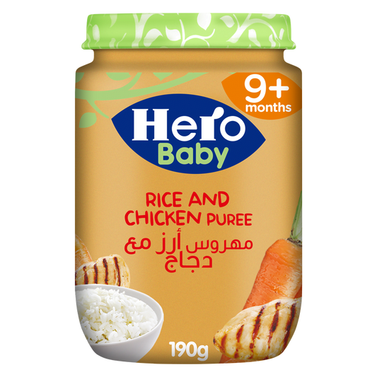 HERO BABY 190GM ارز &دجاج