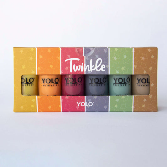 مجموعة طلاء أظافر يولو إصدار محدود (توينكل) 6 قطع