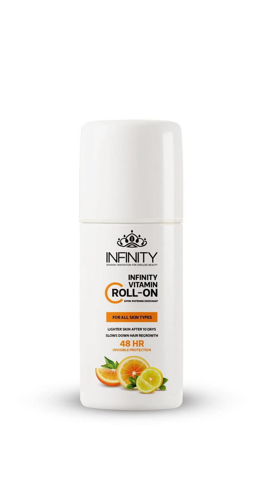 مزيل عرق إنفينيتي رول أون فيتامين سي 80 مل (1+1) خصم