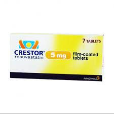 CRESTOR 5MG 7TAB