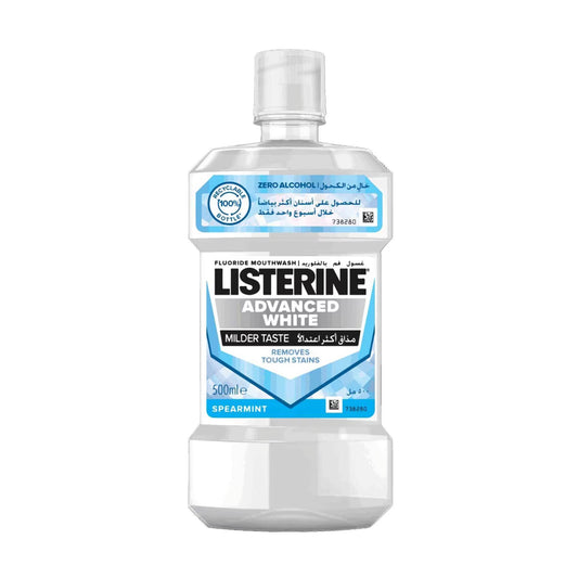 LISTERINE MOUTH WASH ADVANCED WHITE 500ML