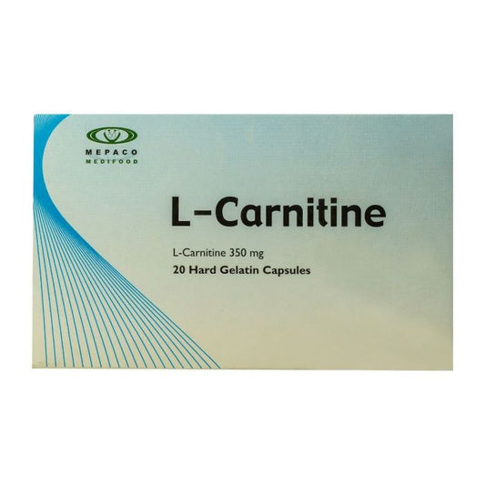 L - CARNITINE 350 MG 20 CAP