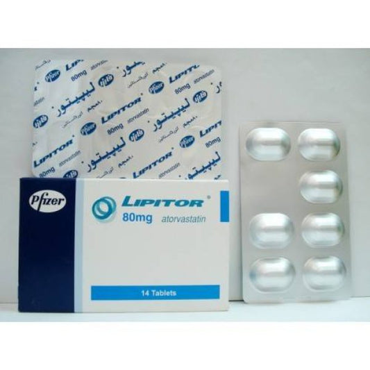 LIPITOR 80 MG 14 TAB