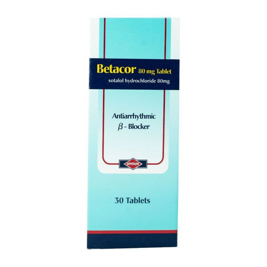 BETACOR 80 MG 30 TAB