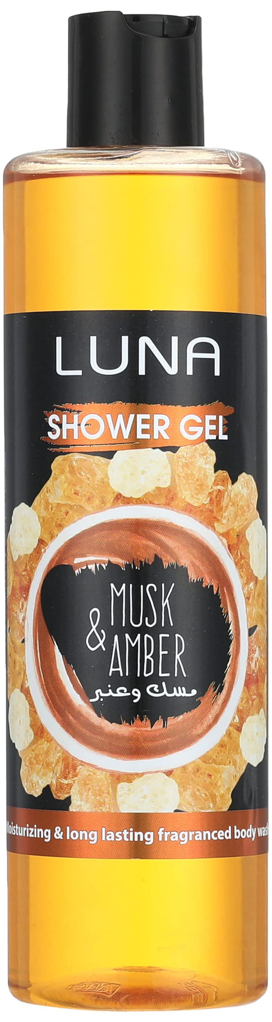 LUNA SHOWER GEL (MUSK&AMBER) 500ML