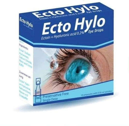 ECTO HYLO EYE DROPS 20 AMP