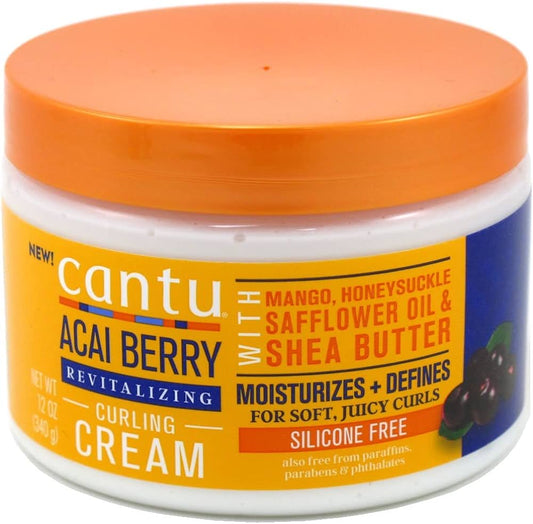 CANTU ACAI BERRY CURLING CREAM 340G