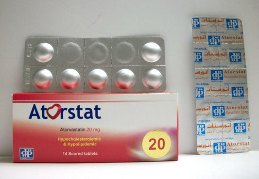 ATORSTAT 20 MG 14 TAB