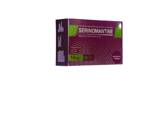 SERINOMANTINE 14 MG 30 EXT. REL. CAP