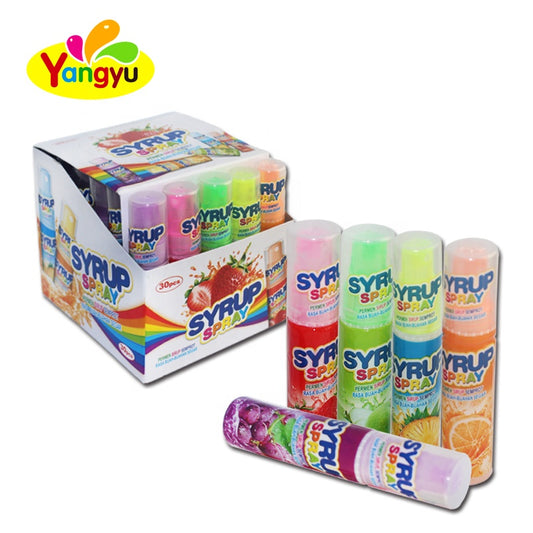 شراب العلكة بنكهة رذاذ الحلوى الحامضة 22 مل