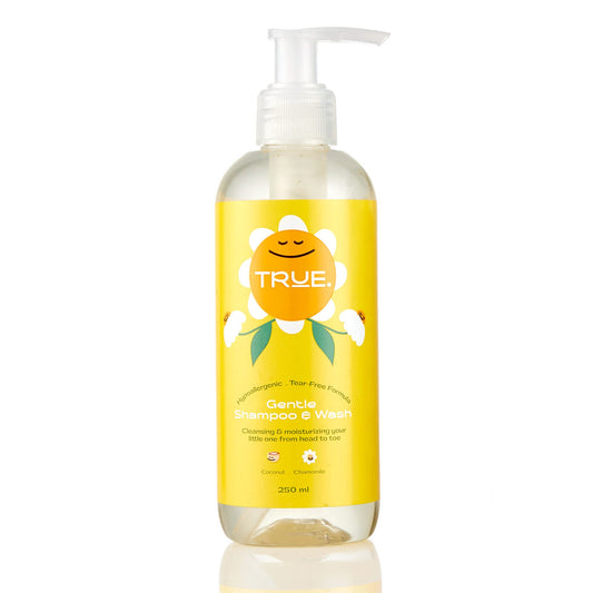 TRUE GENTLE SHAMPOO & WASH 250ML