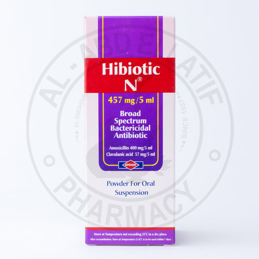 HIBIOTIC -N 457 MG / 5 ML SUSP 60 ML