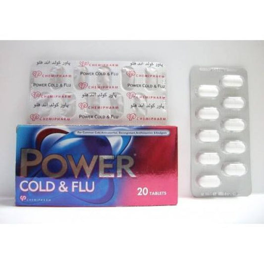 POWER COLD&FLU 20TAB