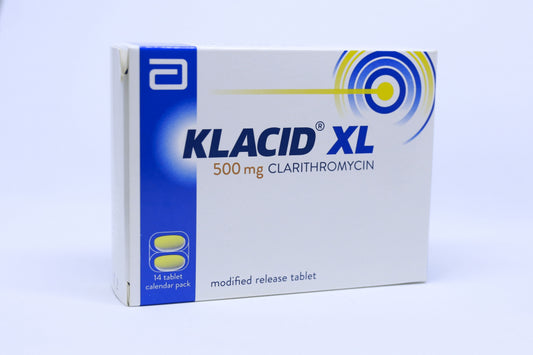KLACID XL 500 MG 14 TAB