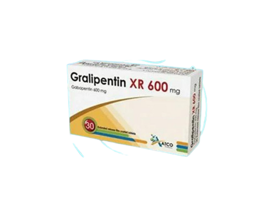 GRALIPENTIN XR 600MG 30CAP