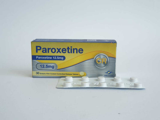 PAROXETINE CR12.5 MG 30TAB