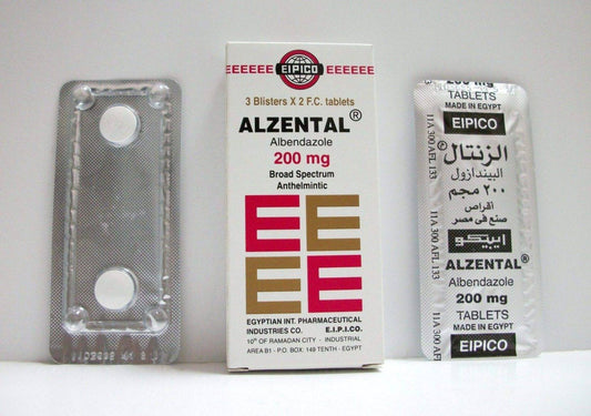 ALZENTAL 200 MG 6TAB