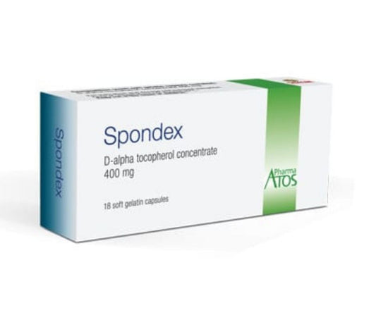 SPONDEX 400MG 30CAP