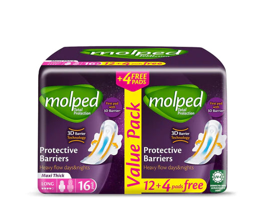 MOLPED PROTECTIVE BARRIERS LONG 12+4 PAD 4372