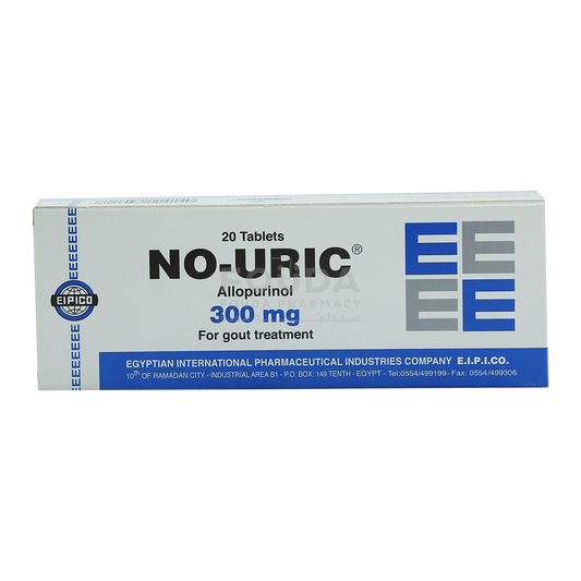 NO - URIC 300 MG 20 TAB