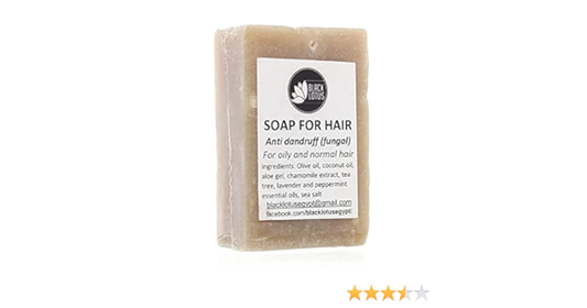 BLACK LOTUS ANTI-DANDRUFF HAIR SOAP 90G