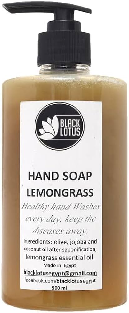 صابون اليدين بلاك لوتس برائحة الليمون 1 لتر