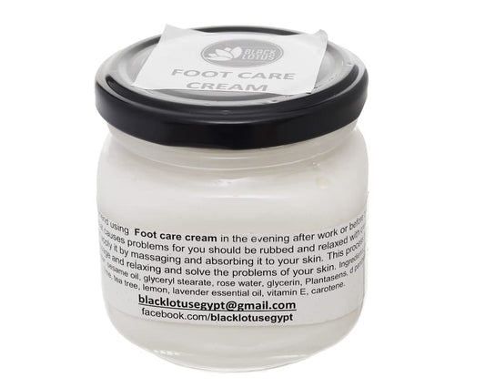 كريم العناية بالقدمين بزهرة اللوتس السوداء 200 مل