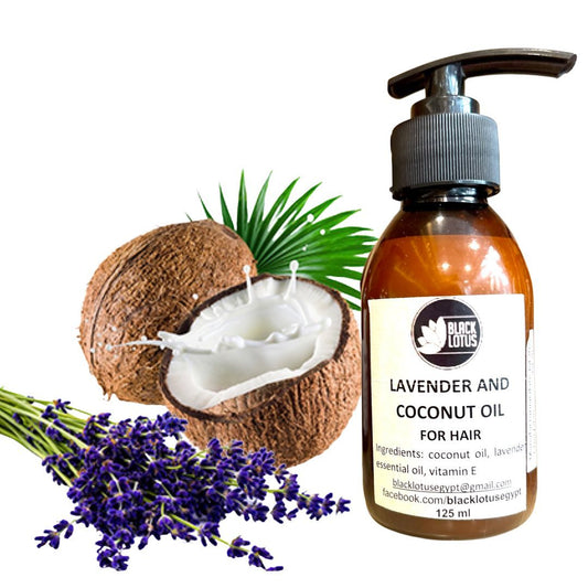BLACK LOTUS LAVENDER & COCONUT OIL F/HAIR 125ML