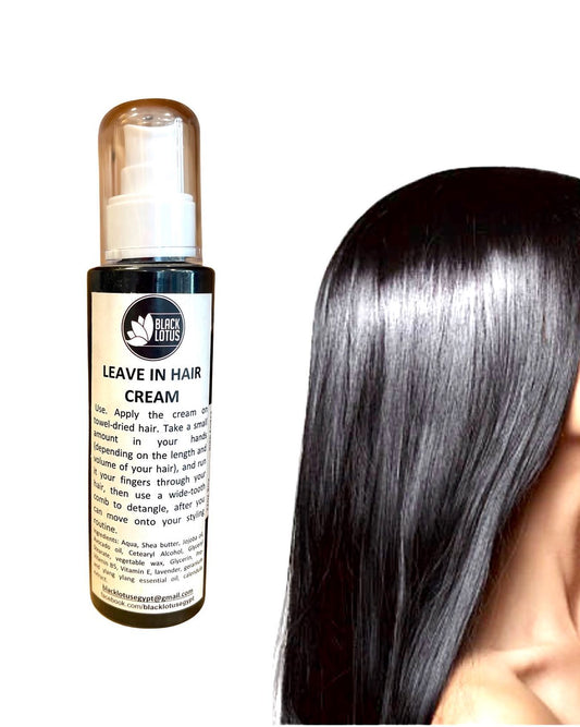 BLACK LOTUS LEAVE IN HAIR CREAM 125ML