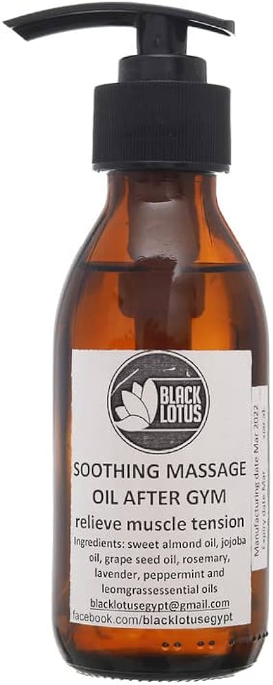 BLACK LOTUS OIL MASSAGE MAGNESIUM OIL SPRAY 125ML
