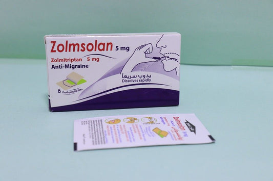 ZOLMSOLAN 5 MG 6 ORODISPERSIBLE FILMS