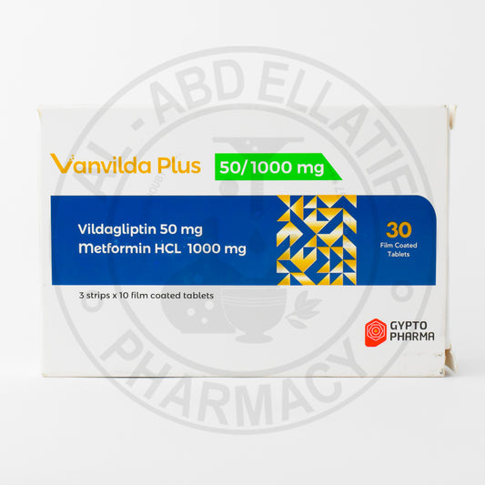 VANVILDA PLUS 50/1000 MG 30 TAB