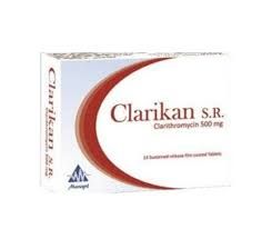 CLARIKAN S.R. 500MG 14 TAB