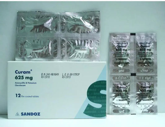 CURAM 625 MG 12 TAB